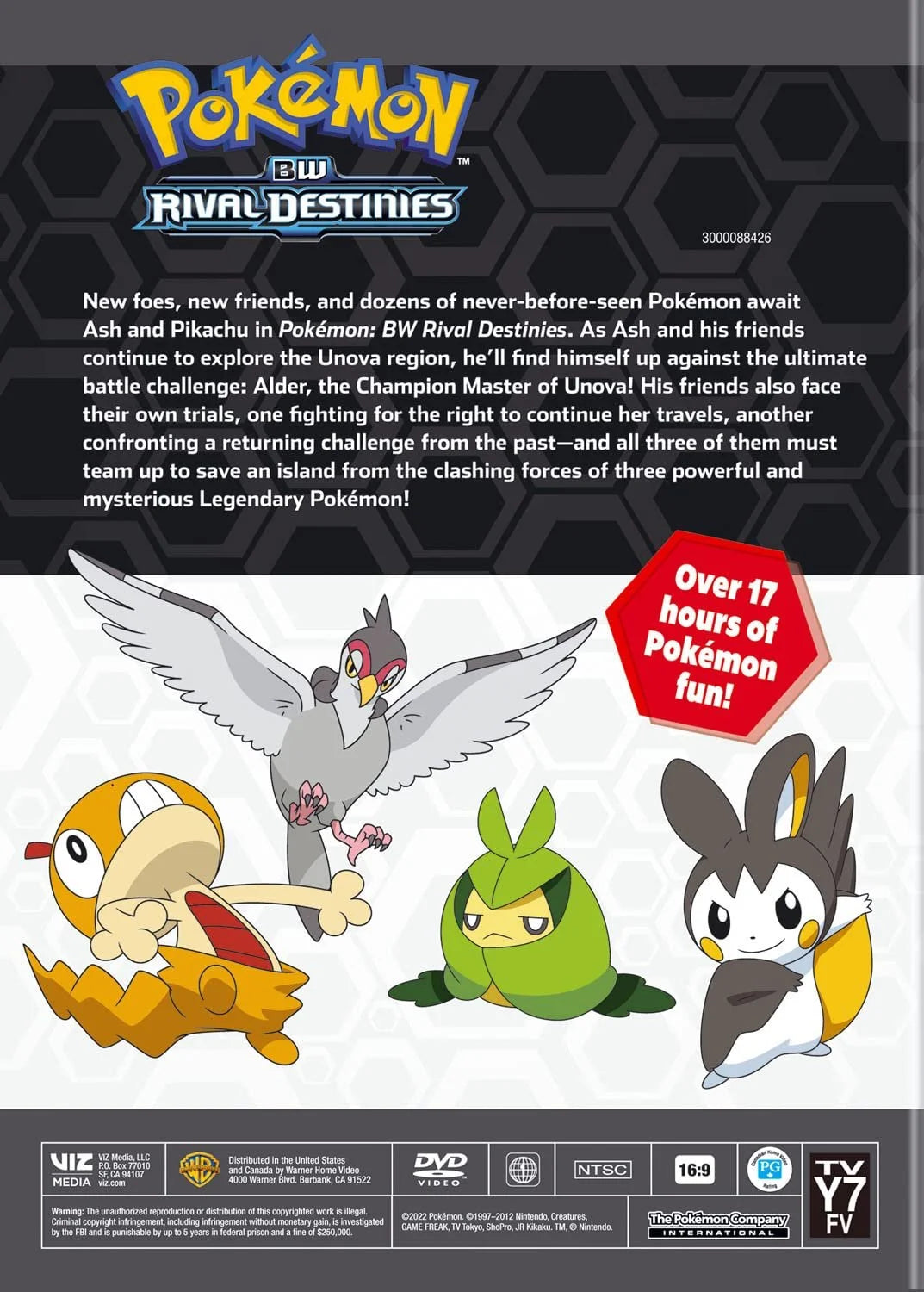 Pokemon: BW Rival Destinies (DVD), , Anime