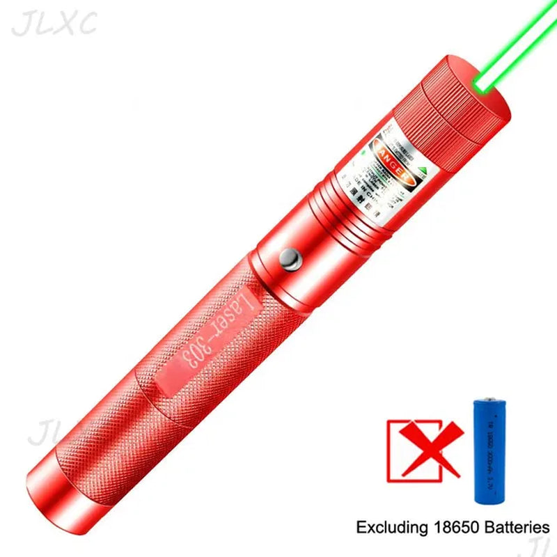 Powerful Green Laser Sight 10000M 532Nm Laser Pointer Powerful Adjustable Focus Lazer with Laser Pen Head Burning Match